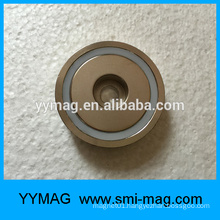 Neodymium cup shape gps tracker magnet